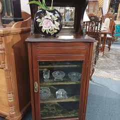 Edwardian Mahogany Display Cabinet