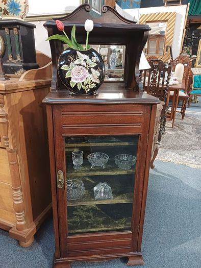 Edwardian Mahogany Display Cabinet