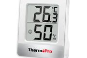 Digital Hygrometer Indoor Thermometer Ambient Thermometer Temperature Monitor and Humidity Meter for Home Office Comfort Reptile Thermometer