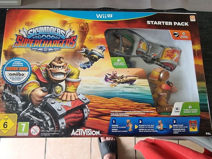 Wii u skylanders Superchargers starter pack complete