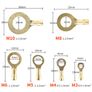25742 150PCS Ring Lugs Eyes Copper Crimp Terminals Cable Wire Connector Kit Image 5