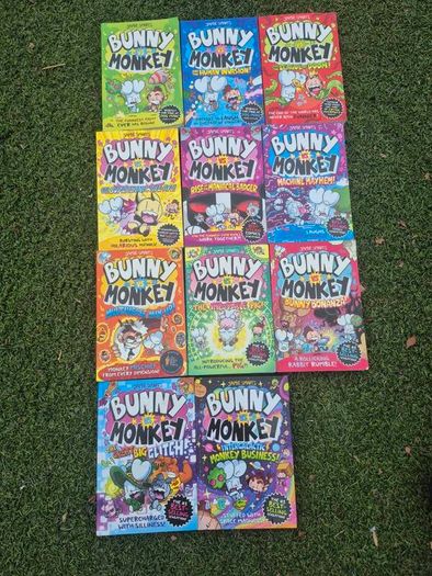 bunny v monkey books