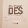 Des cahill signed book Image 2