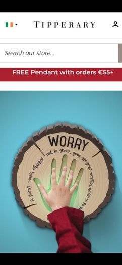 Irish Fairy Door Interactive Worry Plaque - Brand New
