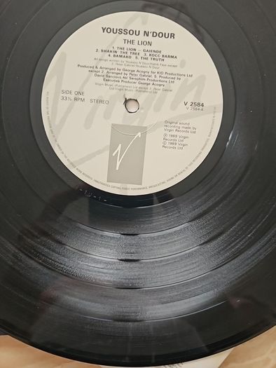 Youssou N'Dour LP - The Lion