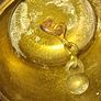 Antique Solid Brass Altar Bell Embossed Christian four traditional symbols of the Evangelists Image 5