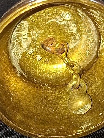 Antique Solid Brass Altar Bell Embossed Christian four traditional symbols of the Evangelists