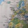 1995 Framed Map of the World Image 7