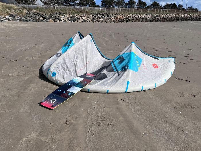 Complete Kitesurfing Quiver, 8,10,12M Duotone Evo's