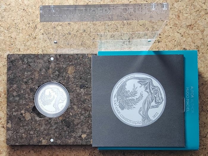 Portugal 2.5 Euro Silver (.925) Proof Coin 2022 - 200 Years of the Constitution of 1822