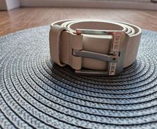DIESEL Men's leather belt