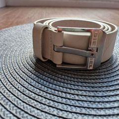 DIESEL Men's leather belt
