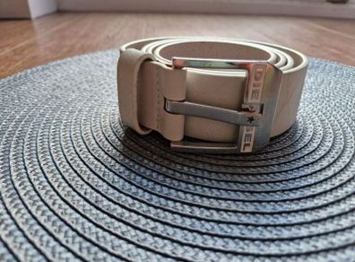 DIESEL Men's leather belt