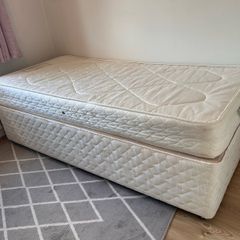 Single bed with pull out hidden second bed & 2 mattresses