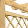 Garden Pergola Planter 162x56x204 cm Wood Image 2
