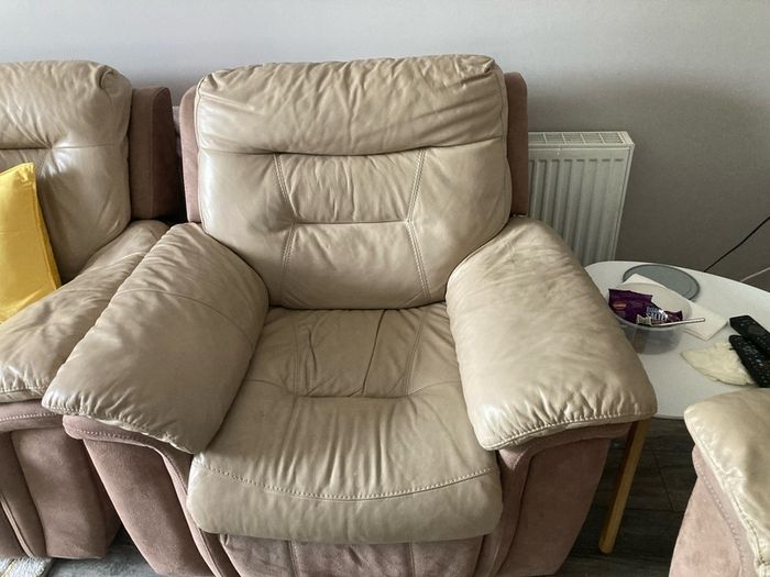 Leather Electric Recliner 3. 1. 1.