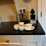 Nespresso espresso machine, milk frother and cups Image 2