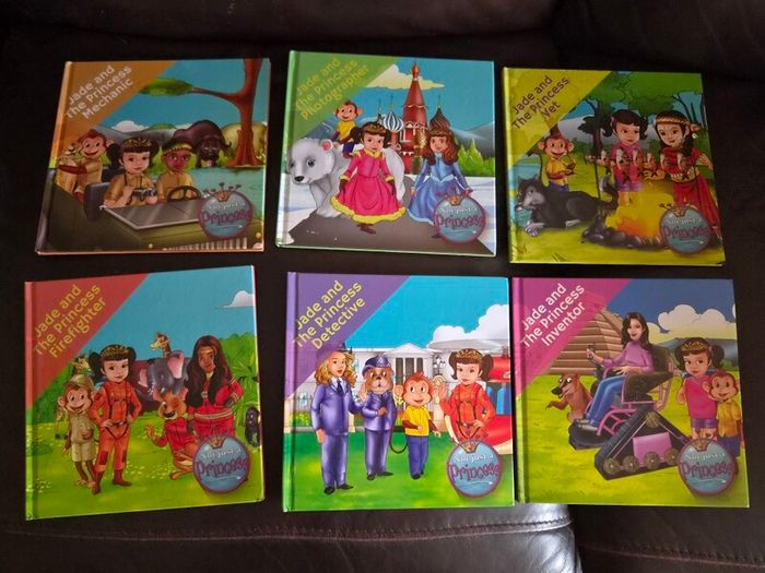 Not Just a Princess Book Set - 6 Books Hardback