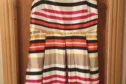 M&amp;S Stripped Occassion Dress Size 16 - worn once