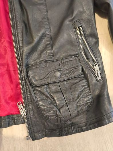 Superdry leather jacket size XL