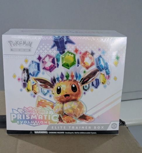 Pokemon Prismatic Evolution Elite Trainer Box