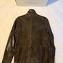 Allsaints Survey Waxed Suede Blazer, XS, Anthracite Grey Image 4