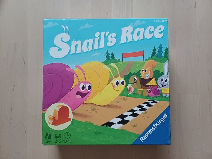 Snail's Race Family Board Game 3 Years+ Ravensburger Games 2020