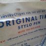 Vintage Rare Rotring Tiku Fountain Pen with box, papers Image 6