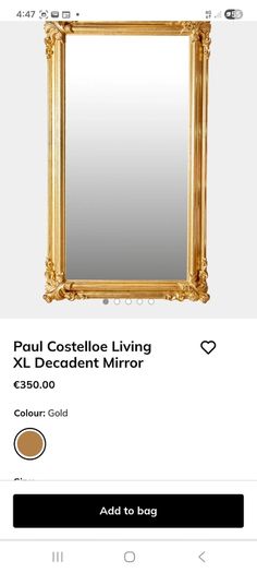 XLarge Mirror