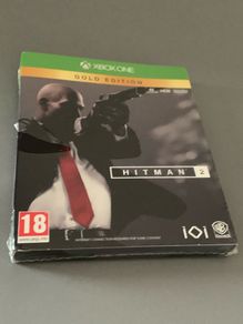 Hitman 2 Gold Edition Steel Book Xbox One NEW See Pictures