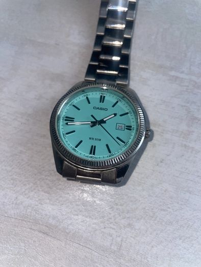 Tiffany Blue Casio Watch