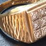 Vintage Gentlemans Gemset Ring Image 6