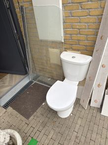 toilet and bath screen