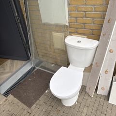 toilet and bath screen
