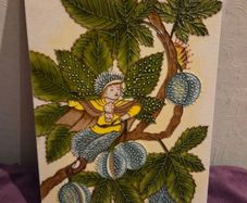 Vintage Ceramic painted "Chestnut Fairy"