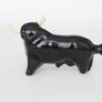 Vintage Sangria Miniature Bottle Spanish Bull Empty Image 6