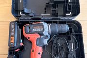Black+Decker 18V 2 Speed Hammer Drill with 2 x 1.5Ah Batteries