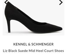 KENNEL & SCHMENGER leather court Sz 8 - Bnwot Rrp 203