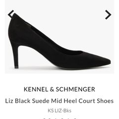 KENNEL & SCHMENGER leather court Sz 8 - Bnwot Rrp 203