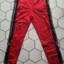 red Adidas Vintage retro Adibreak poppers track pants activewear bottoms tracksuit bottoms D6 M/L Image 2