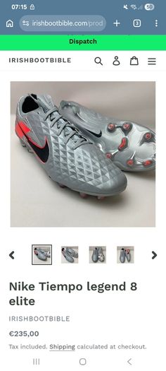 Nike Tiempo Elite 8 Kangaroo leather