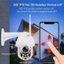Smart Wifi Camera 2mp Outdoor Ptz Ip Calving Camera Speed Dome Cctv Security Camera Image 4