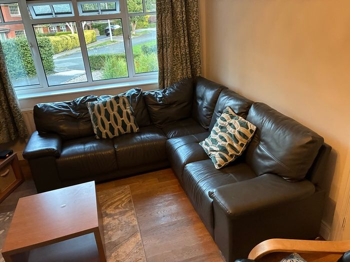 L shaped couch