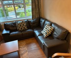L shaped couch