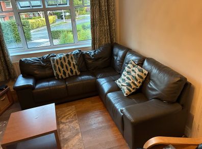 L shaped couch