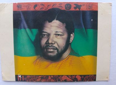 Nelson Mandela Postcard