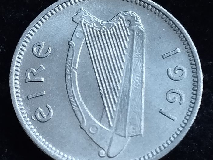 Ireland - 1961 - 3 Pence - Hare - UNC - KM.12a - [2725]