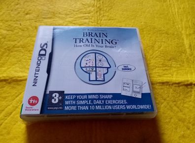 Brain Training Dr Kawashima s Nintendo Ds games Original