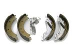 Knott Avonride 200 X 50 A/rev Brake Shoes Axle Set Cw Springs