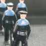 Rare and hard to find Vintage Early Britain's Hand Painted Lead Toy Soldiers (1940's) 6 Marching Sailors Image 8